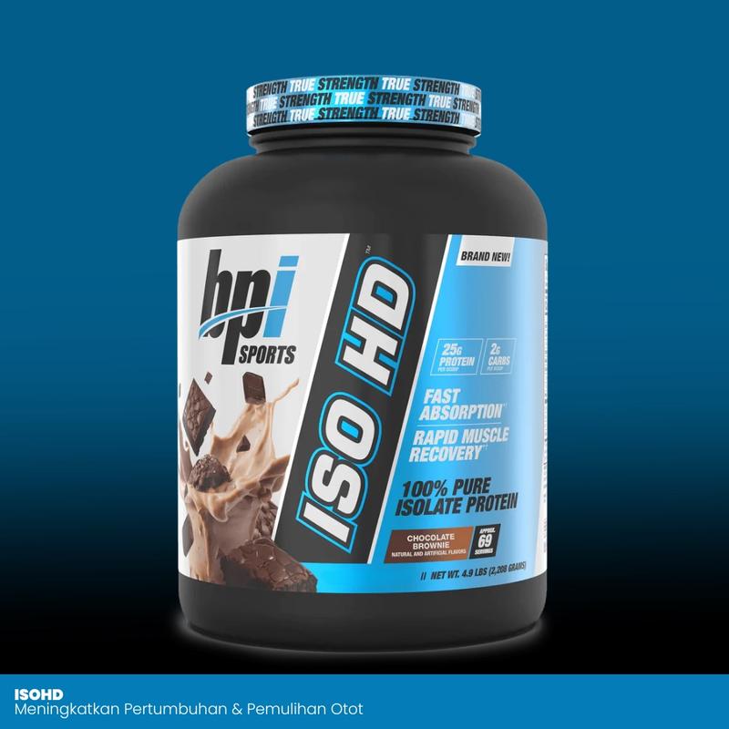 BPI Sports ISO HD 5 Lbs Whey Protein Isolate BPOM 0