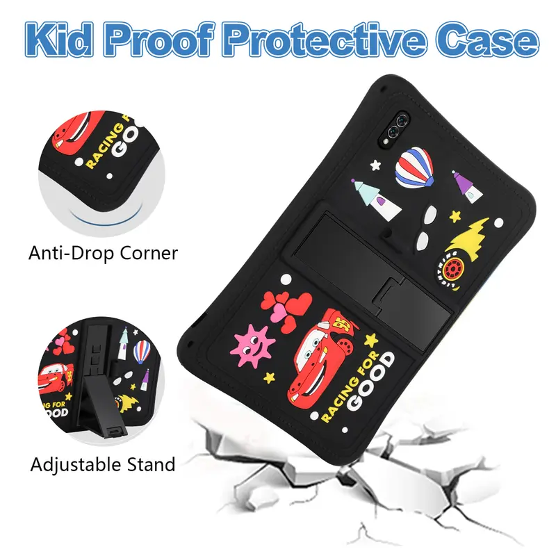 【Hancdon】Tablet Edukasi Anak Easytech F12 Dengan Kemasan Tas / Tablet Android Untuk Belajar Anak / Tablet Aipet Anak Murah Layar Sentuh 7 inch Wifi aipet anak tab Bluetooth Kamera Kartu 5
