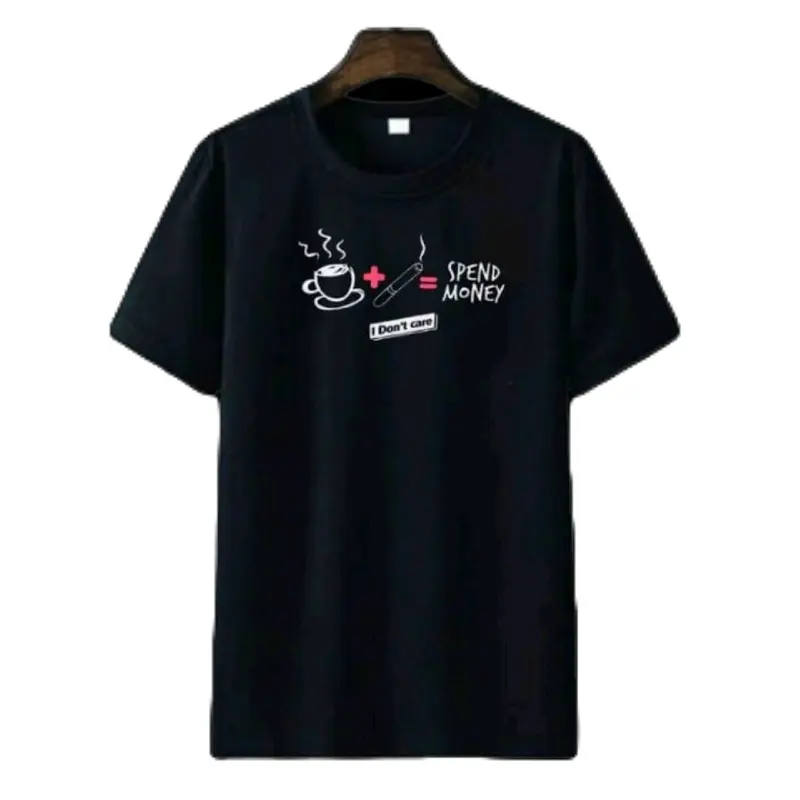 paket kaos hitam motif simple random / kaos sindiran /kaos hitam/ kaos pria wanita / kaos distro 4