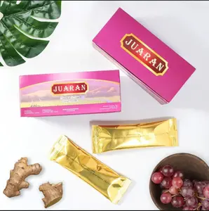 JUARAN Herbal Original Isi Lima Sachet Rasa Anggur Nikmat & Aman BPOM MD 867028013695 Meningkatkan Vitalitas dan Stamina