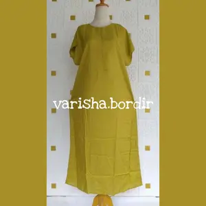 Daster Polos Long Busui Panjang Semata Kaki Bumil   Menyusui