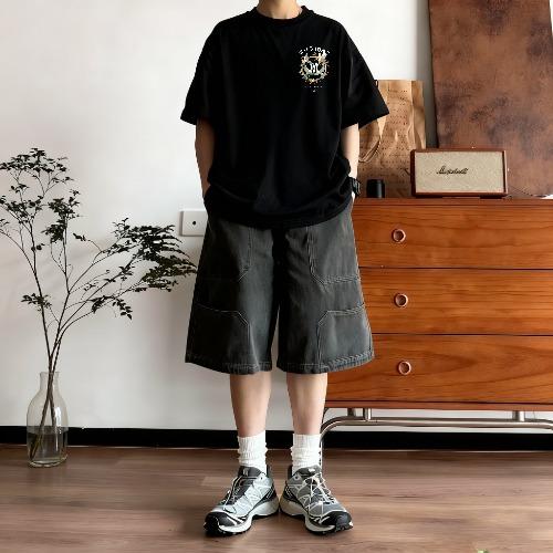 Limited Edition Katun Premium Pria Wanita Unisex Lengan Pendek | Retro Streetwear Vintage Korean Style |