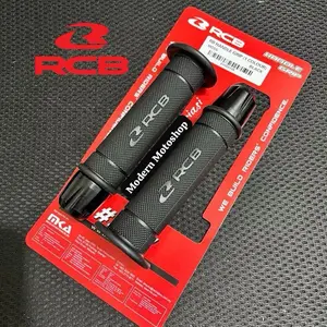 RCB ORIGINAL HANDGRIP HG55 + JALU STANG CNC / MODEL UNIVERSAL BUAT SEMUA MOTOR {Modern Motoshop} Motorcycle