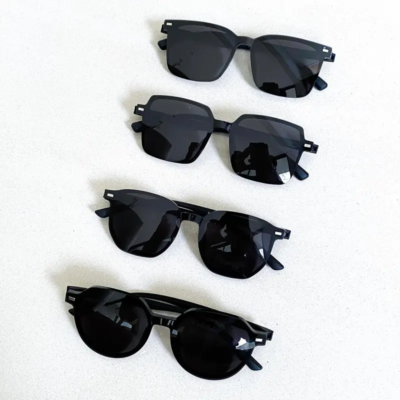 Kacamata  Clip On Series 2in1 / Kacamata Oval Kotak Kokoh Minus Anti Radiasi / Photochromic / Bluecromic / Photobrown | Vascka Eyewear | Kacamata Hitam Sunglasses Minus / Kacamata Bongkar Pasang Pria Wanita / Kacamata Plastik Solid Gaya Fashion Kekinian 3