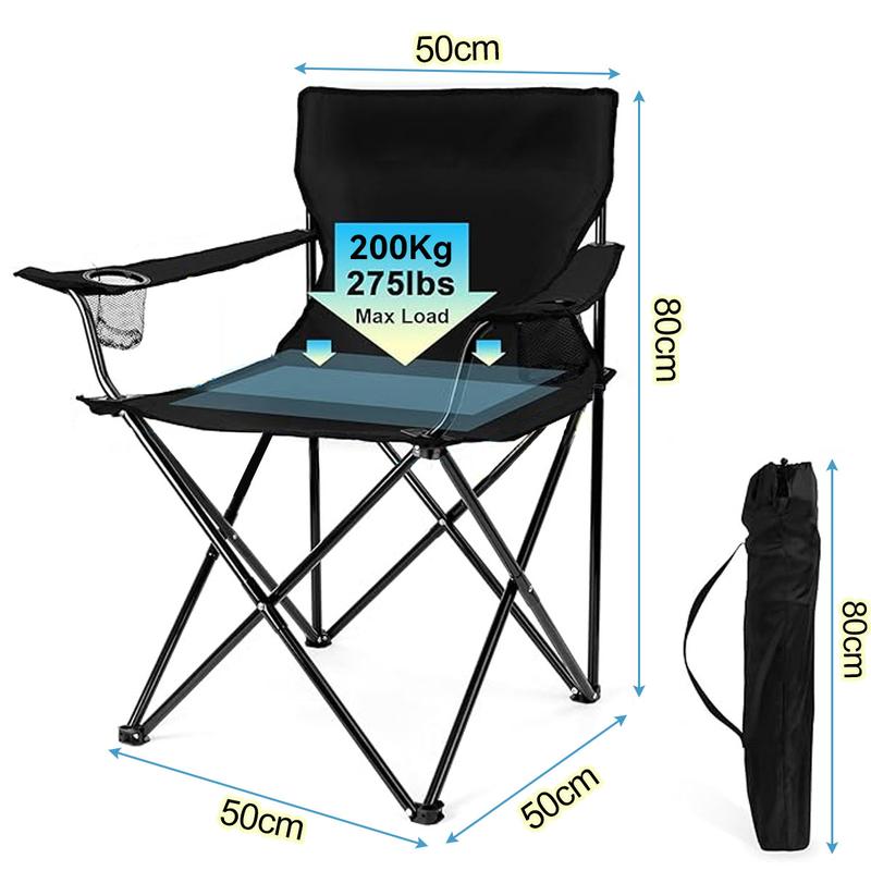 kursi lipat camping portableBahan oxford kursi camping outdoor serbagunafurnitur berkemah camping furniture folding chair 3