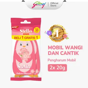Stella Fun N Fresh Pengharum Mobil Sakura Blossom 20g