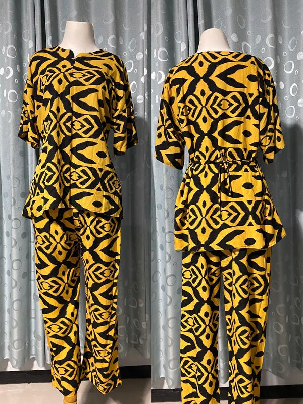 One Set Rayon Premium / Setelan Wanita Kekinian / Setelan Baju Tidur Lengan Pendek 0