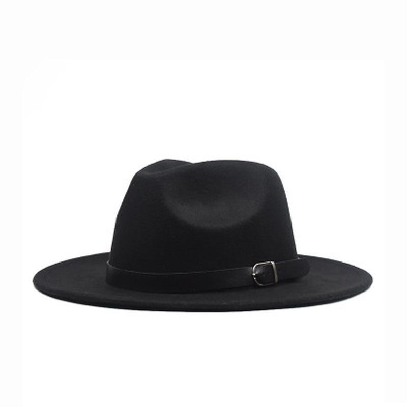 Product Introduction of New Fashion Men Women's Fashion Jazz Hat Woolen Blend Cap Outdoor Casual Hat 13