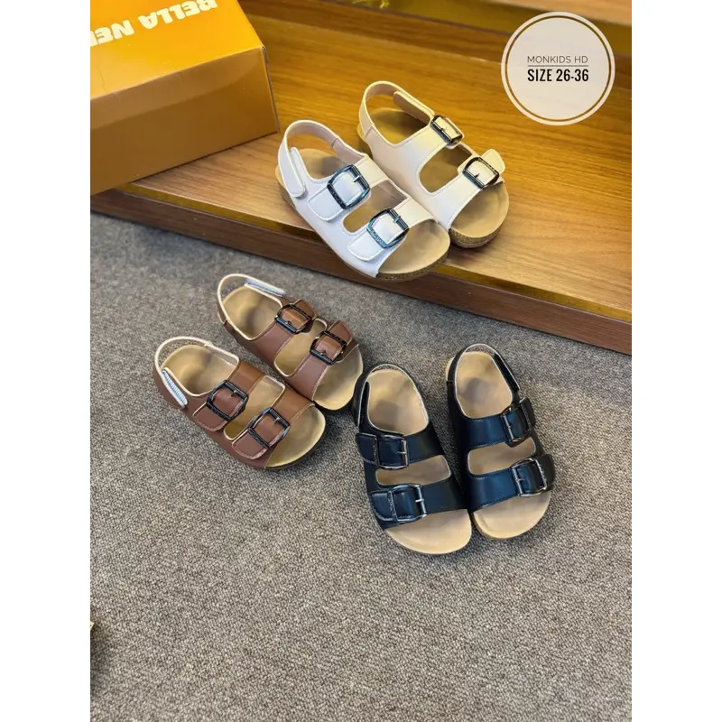 SANDAN 2 quai cho bé trai và bé gái da mềm size 21-36 ( mã 307)