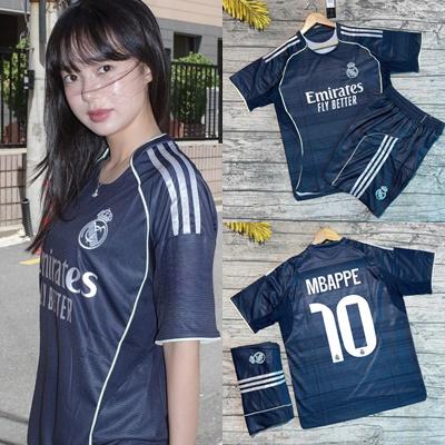  Bộ Quần Áo Bóng Đá CLB Real Madrid Third Kit 2023 - 2024 - Vải Polyester Gai Thái Chuẩn Thi Đấu Top Sport áođábanh nữ 