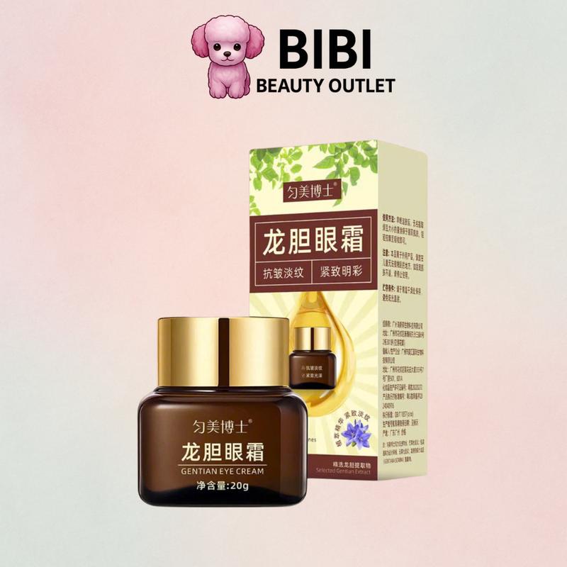Kem Dưỡng Mắt Gentian Eye Cream 20g - Nội Địa Trung BiBi Beauty Outlet kem mắt điều trị nếp nhăn rãnh nhăn nhỏ retinol sản phẩm đặc trị mắt Nữ Women Cho Bé Tre kem mắt estee