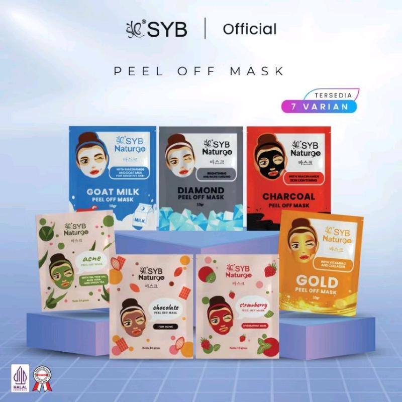 SYB Naturgo Peel Of Mask 7 Varian 10gr | Satuan/Eceran Maske - Shop