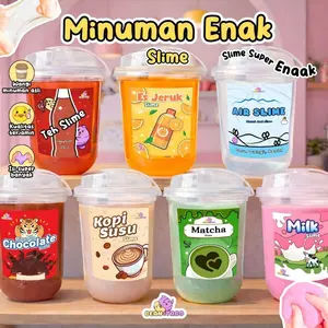 MINUMAN ENAK SLIME BY SLIME BINTARO || TOFU SLIME|| JIGGLY SLIME || SLIME WANGI || SLIME 330 GR || ES TEH SLIME || MATCHA SLIME || SLIME KOPI SUSU || SLIME ES JERUK|