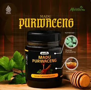 Mandava - Madu Purwaceng Kombinasi Ekstrak Purwaceng & Madu Asli 245 ML Kombinasi Alami Manfaat Alami