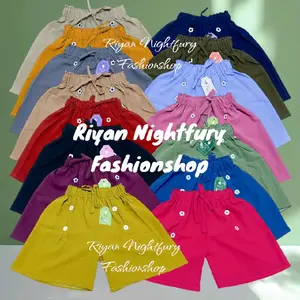 Hotpant Crincle anak 90rb dapet 6pcs Celana