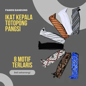 Ikat Kepala Pangsi Sunda Khas Jawa Barat Totopong (Dewasa)