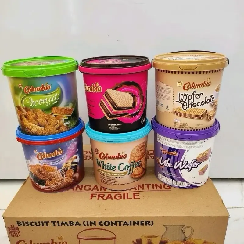 (1 Dus / 6 Timba ) Wafer Columbia Timba 1 karton all varian - Shop ...