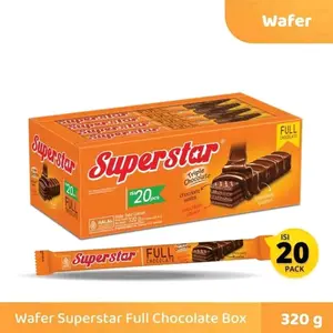 Superstar TCW isi 20 pcs Mayora - Snack Makanan
