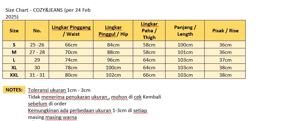 SIVALI Dax Jeans - Celana Jeans Wanita Highwaist Straight Cut Panjang Korea Loose Premium Quality S-XXL Cream Kantong Nyaman Soft Karet Stretch Pendek Hitam Samping Kerja Kancing Cewek