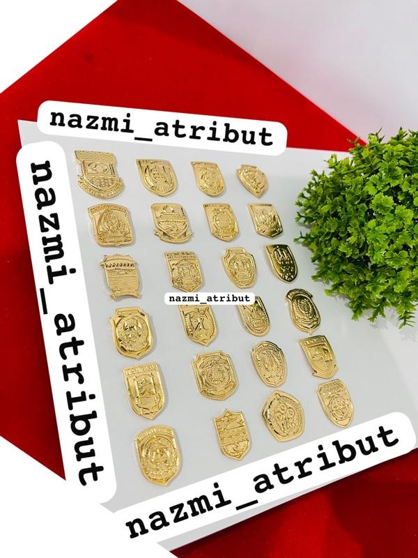 PIN TOPI MUTZ SEMUA LOGO KABUPATEN KOTA ADA BAHAN LOGAM PREMIUM