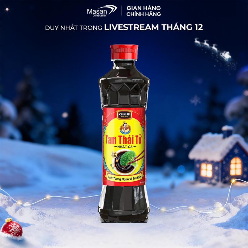  Nước tương Tam Thái Tử Nhất Ca chai 650ml 