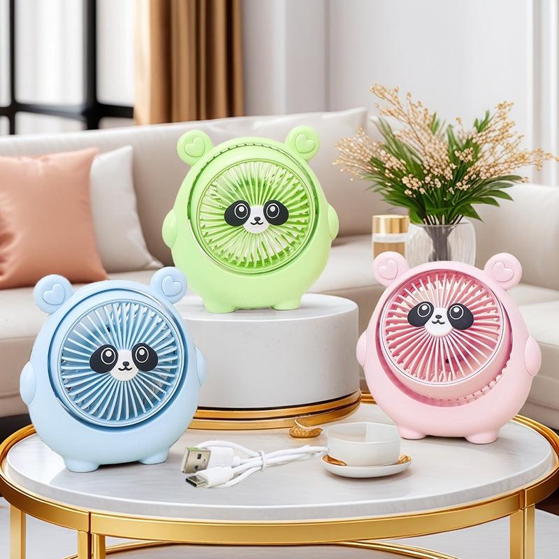 QUẠT THÚ CƯNG 3 TỐC ĐỘ! Quạt mini sạc USB hình thú dễ thương - Để bàn, cầm tay, treo đầu giường, quà tặng sinh viên quạt  sò  lạnh  cầm  tay