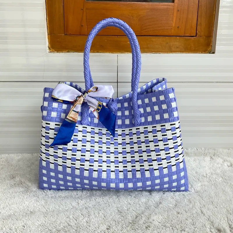 Tas Anyaman Wanita Jally Premium XL Muat 10kg Bisa Tambah Nama 8