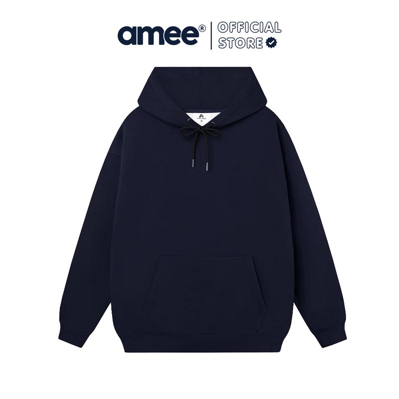  Áo Hoodie Trơn Local Brand Amee Studio Form Rộng Dành Cho Nam Nữ 
