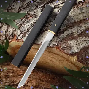 Pedang Jepang + pisau buah + pisau koki + pisau kecil + pisau baja tahan karat dengan sarung - bayar di tempat Pedang Jepang + pisau buah + pisau koki + pisau kecil + pisau baja tahan karat dengan sarung - bayar di tempat