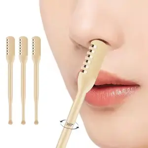 (Isi 2) ALAT PENCUKUR BULU HIDUNG + PEMBERSIH KOREK KUPING KOTORAN TELINGA 2 IN 1