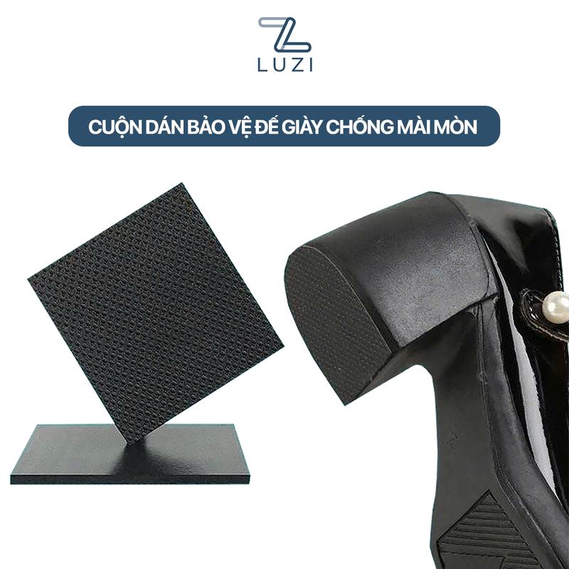  Dán đế giày chống trơn trượt chống mài mòn  và bảo vệ gót giày Miếng đệm cao su sẵn keo dán chống nước bảo vệ đế giày PK12 