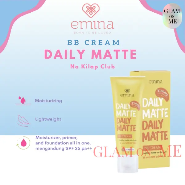 Emina Daily Matte BB Cream 16g | BB Cream Ringan dengan Hasil Matte Natural! 0