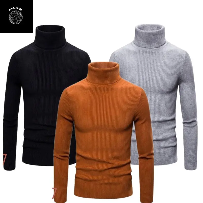 Jaket Rajut Pria Dean Turtleneck Jaket Pria Cardigan Pria Bahan Rajut Premium Hangat Musim Dingin Terbaru 0