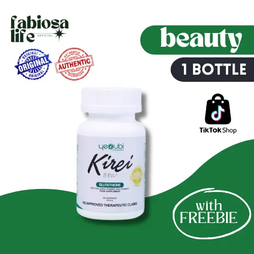 Yeoubi Kirei Glutathione (30 Capsules, 1 Bottle) with Collagen, Vitamin E, and Vitamin C 500mg - Skin Whitening Supplement - TikTok Shop Philippines Yeoubi Kirei Glutathione (30 Capsules, 1 Bottle) with Collagen, Vitamin E, and Vitamin C 500mg - Skin Whitening Supplement - TikTok Shop Philippines