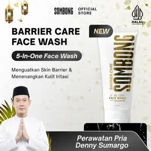 SOMBONG 5-in-1 Barrier Care Face Wash with Ceramide NP 100ml