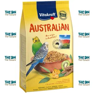Vitakraft Australian for Budgerigar 800gr Premium Mix dan Biji-bijian untuk Parkit Lokal atau Budgie