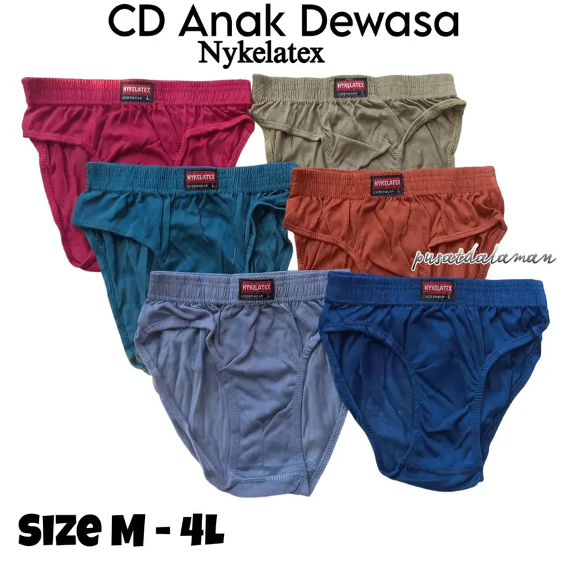 GROSIR CELANA DALAM ANAK LAKI LAKI REMAJA DEWASA SIZE M-4L 1