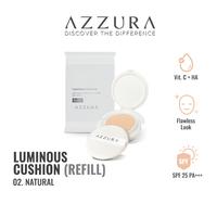 Gambar Azzura Cushion Natural High Coverage 15g Refill dari Wings Indonesia Kab. Bekasi 1 Tokopedia