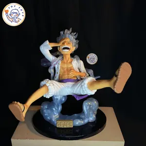 LUFFY GEAR 5 TH LAUGHING TEPOK JIDAT 1 PCS 120 ONE PIECE FIGURE TOYS   cocok untuk   Hadiah Mainan