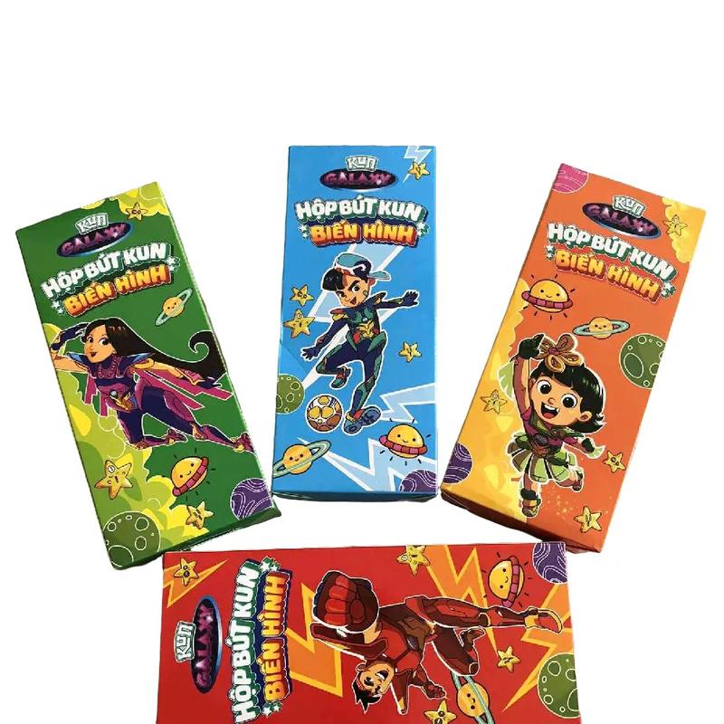 Hộp bút kun biến hình có bảng vẽ tự xoá