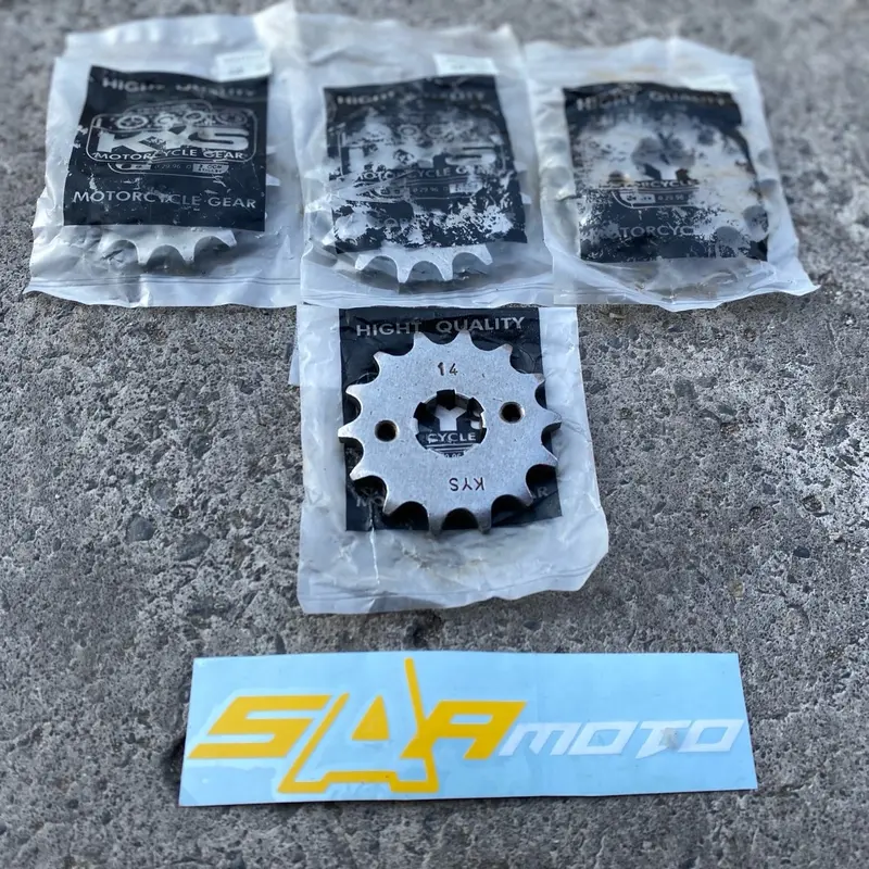 Ger gear depan gl megapro tiger standart 428 14 15 16 17 ger depan kct Motorcycle 4