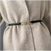 Gambar Haseena Ikat Pinggang Wanita Damara Thin Belt Adjustable Casual - Hitam dari Haseena.Store Kota Administrasi Jakarta Pusat 2 Tokopedia