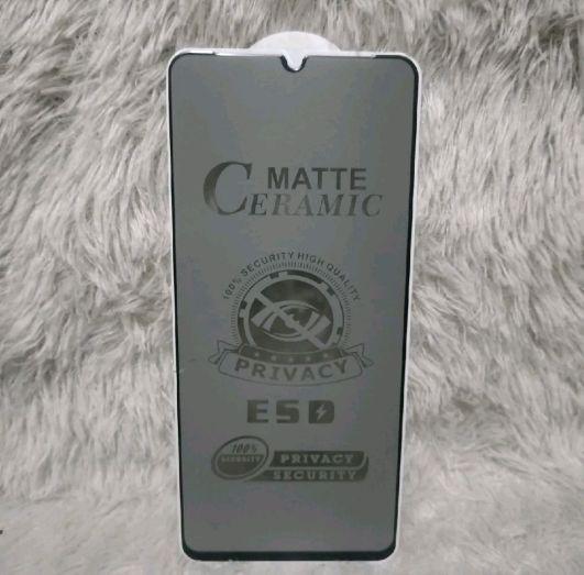 TG Tempered REAL 5/5i/C3 Anti Gores Matte Privacy Anti SPY Antigores Cover Hitam TG Tempered REAL 5/5i/C3 Anti Gores Matte Privacy Anti SPY Antigores Cover Hitam
