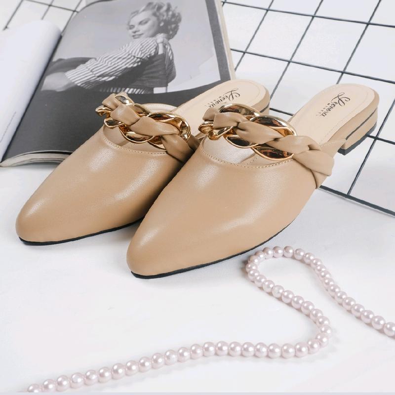 LEONORAWINKEL-CHIARA Sandal Wanita Terbaru Mules 3cm 4