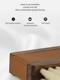 Gambar MHW-3BOMBER Line Leather sheath brush with HorseHair + Walnut Wood / Coffee Cleaning Brush Sikat kopi sikat mesin kopi kuas pembersih bubuk kopi mesin kopi giling kopi premium peralatan kopi premium berkualitas mhw3bomber dari MHW-3BOMBER.INDONESIA Kab. Tangerang 5 Tokopedia