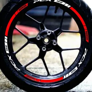 Stiker motor Stiker pcx 160 Stiker velg honda pcx 160 lis velg list velk variasi motor sticker velk
