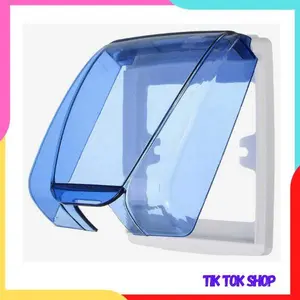 Kotak Cover Stop Kontak Dinding Type 86 Pelindung Stok Kontak Ukuran 86mm dari Debu Air Penutup Stop Kontak Pengaman Colokan Listrik Socket Box Safety Cover Safe