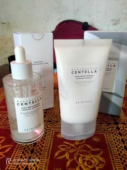Product Review of Today I'm Flawless Set (Brightening Capsule Ampoule 100ml + Capsule Cream 75ml) (GET FREE GIFT HADIAH TERBATAS) from C**n K**1 0