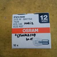 Gambar Bohlam Lampu Rem Osram kaki 2 P21/5W 12V Ori dari Master Motor Tokopedia Kota Bekasi 4 Tokopedia