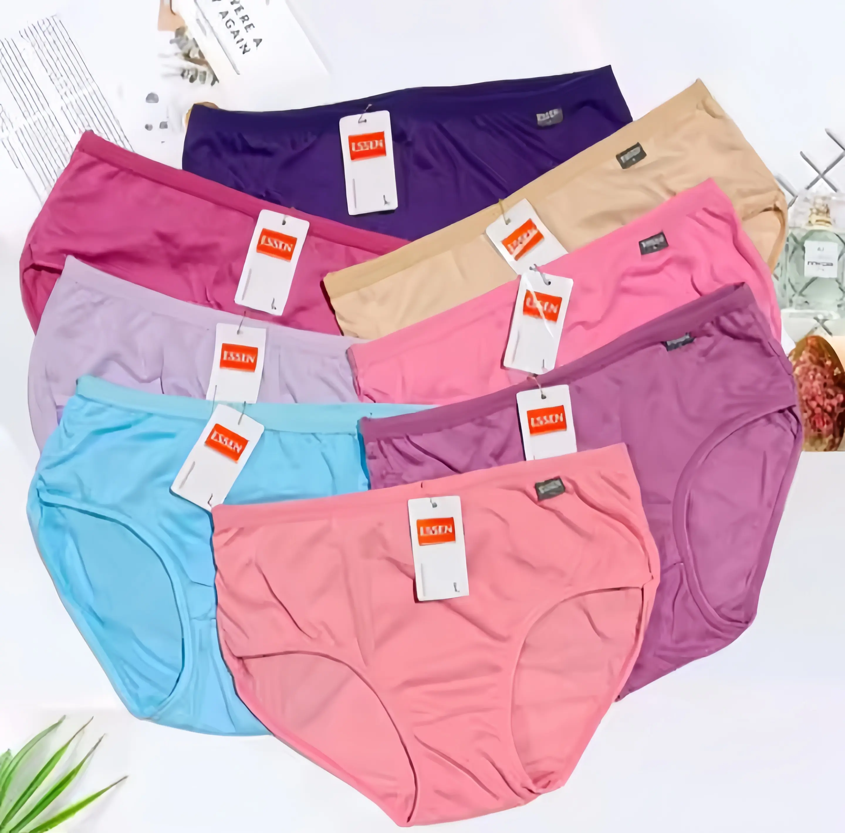 ( 1 LUSIN / 12 PCS ) Celana dalam wanita Undies polos High Quality Katun Nyaman Dewasa Basic